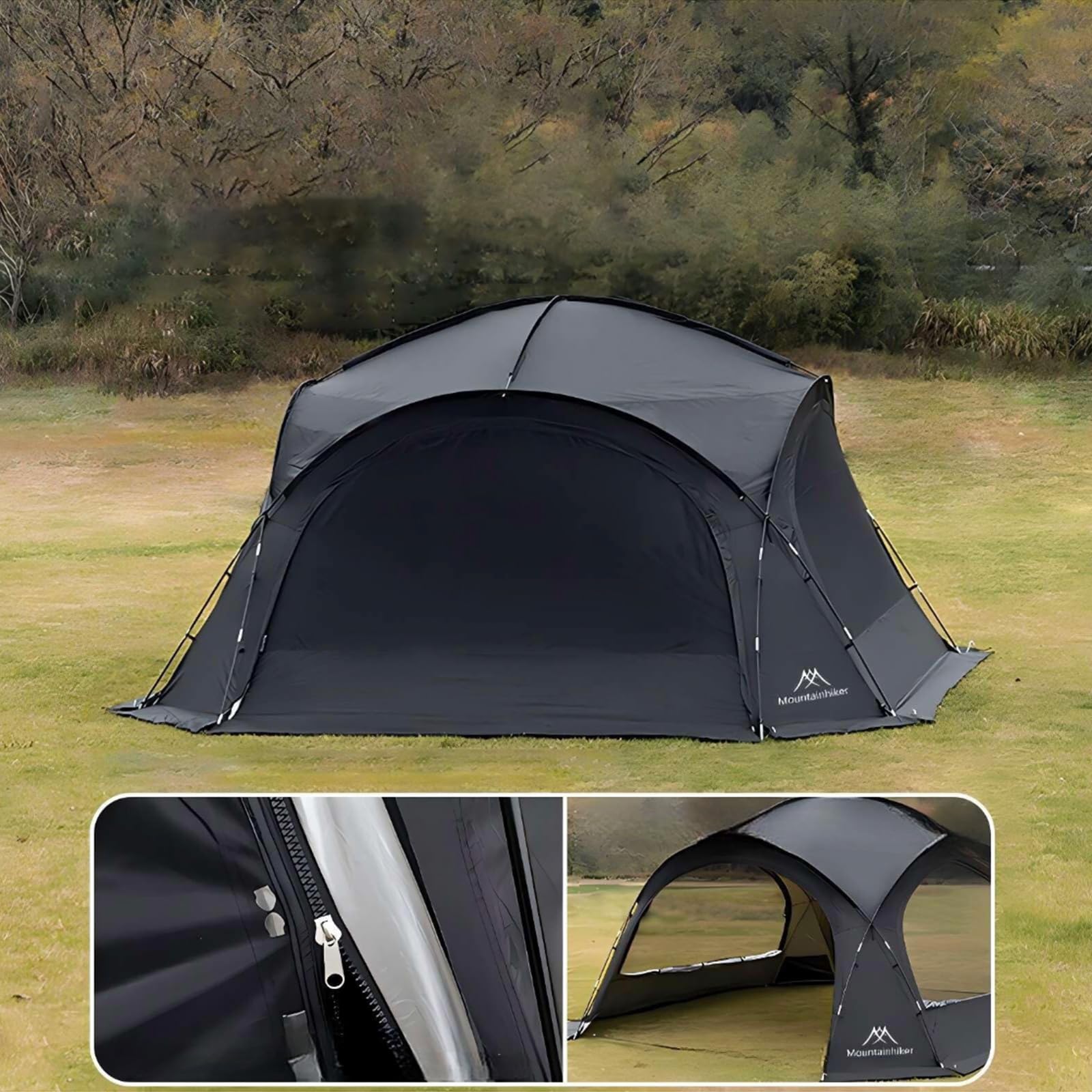 Amazon | Mountainhiker ドームテント 5~10人用 4シーズン 防水